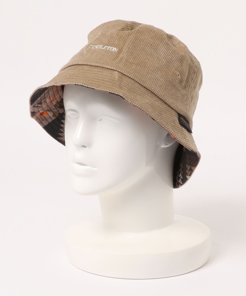 PENDLETON（ペンドルトン）の「【PENDLETON/ペンドルトン】CORDUROY BUCKET HAT（ハット・メンズ・ダークブラウン/モカ/グレイッシュベージュ・FREE）」の10枚目の写真