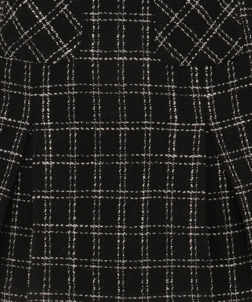 WILLSELECTION（ウィルセレクション）の「チェックボックスタックミニスカート（スカート・レディース・ブラック/ベージュ・SMALL/MEDIUM）」の22枚目の写真