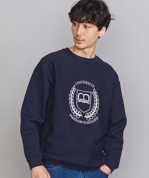 BEAUTY&YOUTH UNITED ARROWS(ビューティーアンドユースユナイテッドアローズ)の「BY カレッジ エアバルーン スウェット(スウェット・メンズ・ネイビー/ライトグレー/ダークグリーン・M/S/XL/L)」の3枚目の写真