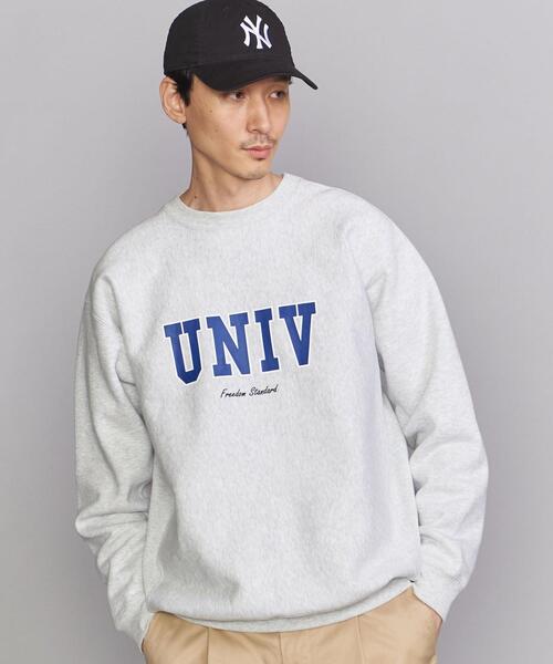 BEAUTY&YOUTH UNITED ARROWS(ビューティーアンドユースユナイテッドアローズ)の「BY カレッジ エアバルーン スウェット(スウェット・メンズ・ネイビー/ライトグレー/ダークグリーン・M/S/XL/L)」の1枚目の写真