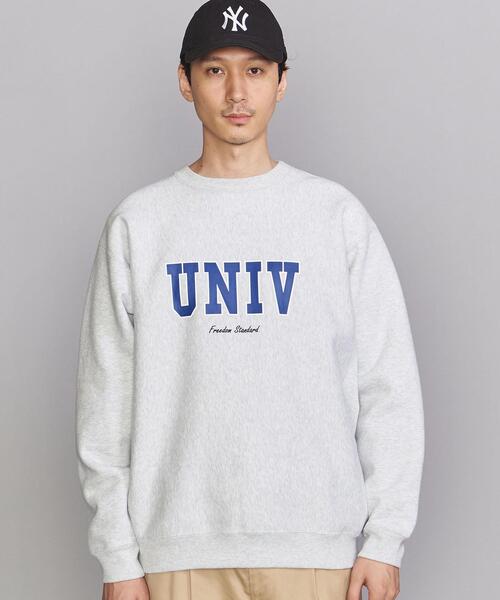 BEAUTY&YOUTH UNITED ARROWS(ビューティーアンドユースユナイテッドアローズ)の「BY カレッジ エアバルーン スウェット(スウェット・メンズ・ネイビー/ライトグレー/ダークグリーン・M/S/XL/L)」の4枚目の写真