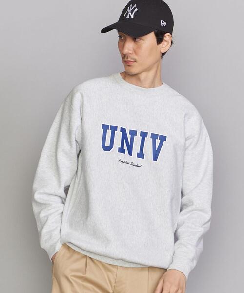 BEAUTY&YOUTH UNITED ARROWS(ビューティーアンドユースユナイテッドアローズ)の「BY カレッジ エアバルーン スウェット(スウェット・メンズ・ネイビー/ライトグレー/ダークグリーン・M/S/XL/L)」の8枚目の写真
