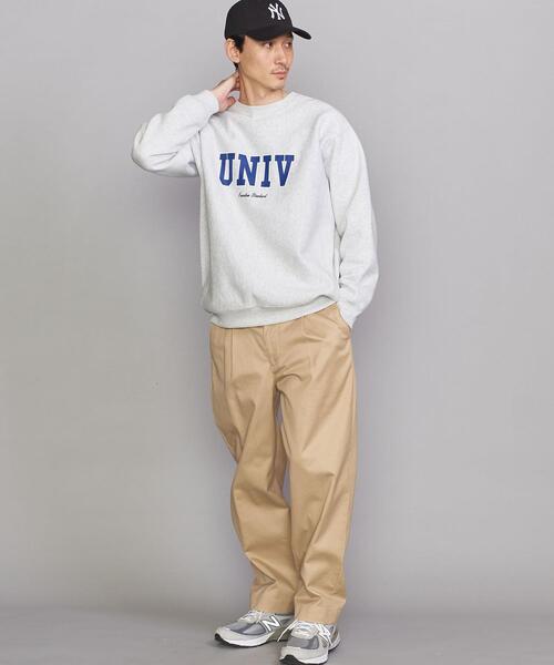 BEAUTY&YOUTH UNITED ARROWS(ビューティーアンドユースユナイテッドアローズ)の「BY カレッジ エアバルーン スウェット(スウェット・メンズ・ネイビー/ライトグレー/ダークグリーン・M/S/XL/L)」の9枚目の写真