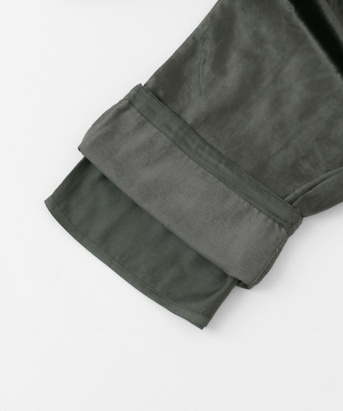 siiwa（シーワ）の「siiwa ベロアイージーパンツ（その他パンツ・レディース・オフホワイト/カーキ・ONE）」の9枚目の写真