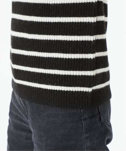 Spick & Span(スピックアンドスパン)の「#ボーダー畔タックスリーブプルオーバー◆(ニット/セーター・レディース・ブラック/アイボリー・FREE)」の18枚目の写真