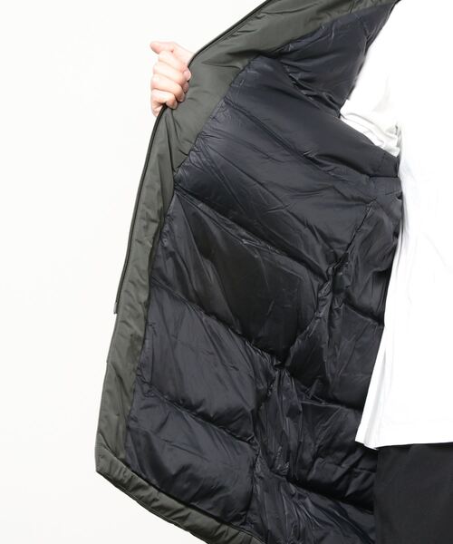 GIORDANO（ジョルダーノ）の「ロングダックダウンジャケット（フード脱着可能）（ダウンジャケット/コート・メンズ・ブラック/グリーン/ブルー・SMALL/MEDIUM/LARGE/X-LARGE/XX-LARGE）」の6枚目の写真