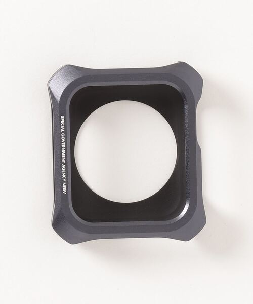 RADIO EVA(ラヂオエヴァ)の「RADIO EVA 674 Solid bumper for Apple Watch(EVANGELION Limited)(デジタル腕時計・メンズ・ブラック×ブルー・FREE)」の3枚目の写真