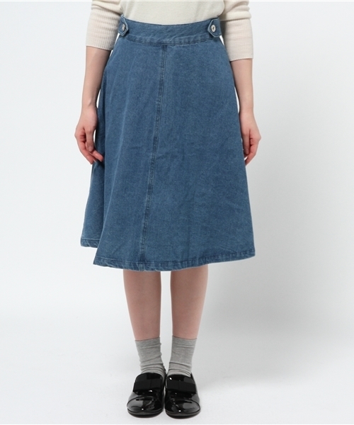 OUTLET（アウトレット）の「【WHO'S WHO gallery】MDcircularsk（スカート・レディース・ブルー/ネイビー・SMALL/MEDIUM）」の10枚目の写真