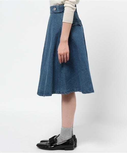 OUTLET（アウトレット）の「【WHO'S WHO gallery】MDcircularsk（スカート・レディース・ブルー/ネイビー・SMALL/MEDIUM）」の3枚目の写真
