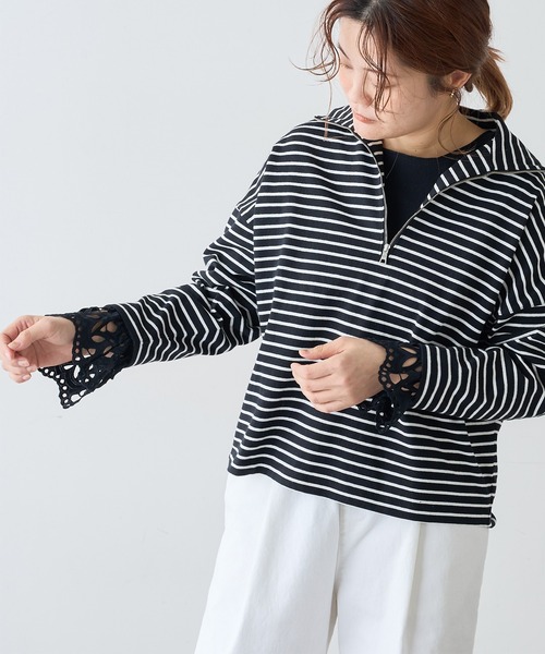 おまとめ　ピュアルセシンバルーンシルエットTシャツチャコールグレーホワイト2点 吸水速乾】バルーンシルエットTシャツ | PUAL CE CIN