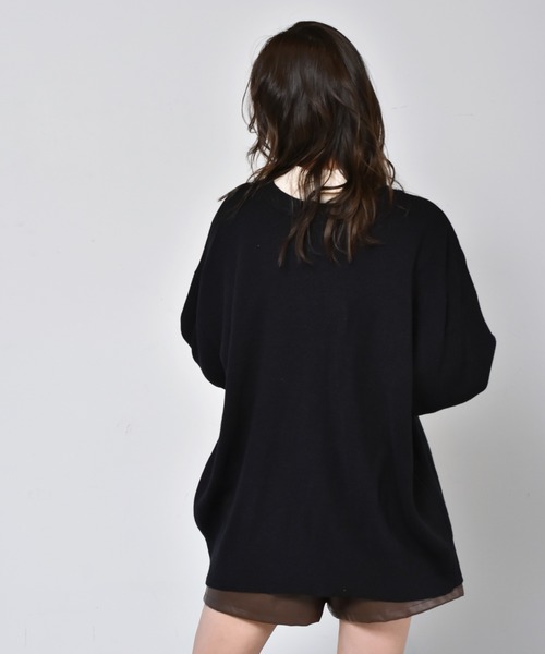 RETRO GIRL(レトロガール)の「ドット釦カラフルカーデ(カーディガン/ボレロ・レディース・グリーン/レッド/ブラック/ダークブラウン/アイボリー/ブルー・FREE)」の20枚目の写真