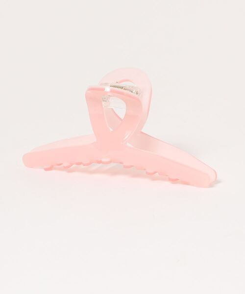 ACCOMMODE（アコモデ）の「アクリルバンス（バレッタ/ヘアクリップ・レディース・グレー/ピンク/パープル/ベージュ/ブルー/ライトピンク・FREE）」の6枚目の写真