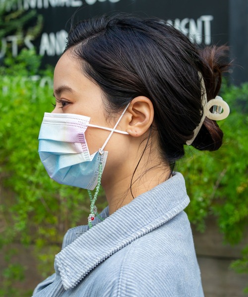 ACCOMMODE（アコモデ）の「アクリルバンス（バレッタ/ヘアクリップ・レディース・グレー/ピンク/パープル/ベージュ/ブルー/ライトピンク・FREE）」の3枚目の写真