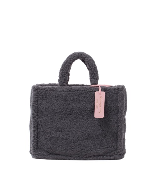 COCCINELLE(コチネレ)の「《COCCINELLE/コチネレ》ECO SHEARING(トートバッグ・レディース・ブルー系その他/バーガンディー・FREE)」の1枚目の写真