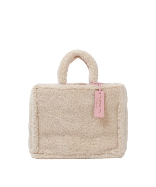 COCCINELLE(コチネレ)の「《COCCINELLE/コチネレ》ECO SHEARING(トートバッグ・レディース・ブルー系その他/バーガンディー・FREE)」の2枚目の写真