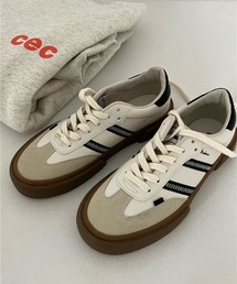 サイドラインガムソールスニーカー