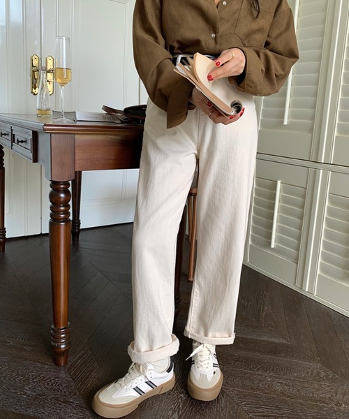 MANGROVE（マングローブ）の「サイドラインガムソールスニーカー（スニーカー・レディース・ホワイト・SMALL/MEDIUM/LARGE）」の4枚目の写真