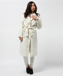 CIAOPANIC | 【Ciaopanic】ウール混Wフェイスガウンコート(その他アウター)