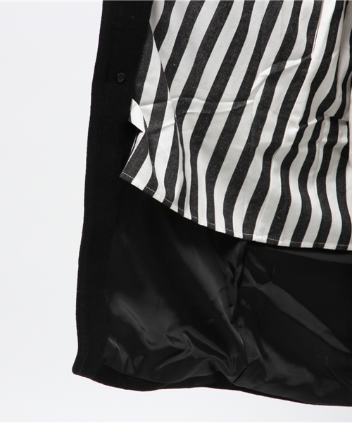 CIAOPANIC（チャオパニック）の「【Ciaopanic】ウール混Wフェイスガウンコート（その他アウター・レディース・チャコールグレー/ブラック/オフホワイト・FREE）」の13枚目の写真