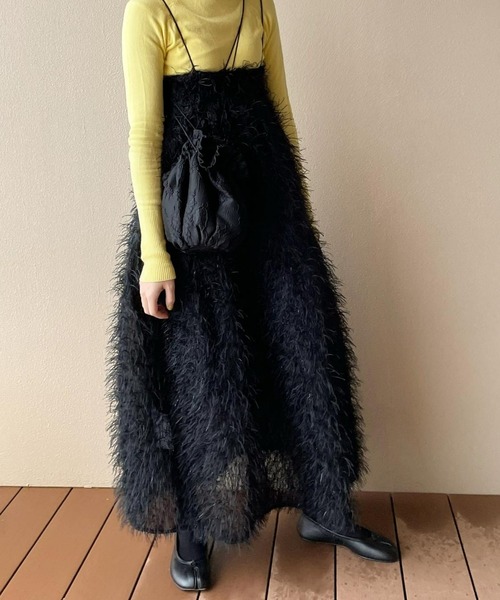 perna ジャガードミニバッグ ペルナ 巾着 2点セット perna ジャガードミニバッグ ペルナ 巾着 2点セット