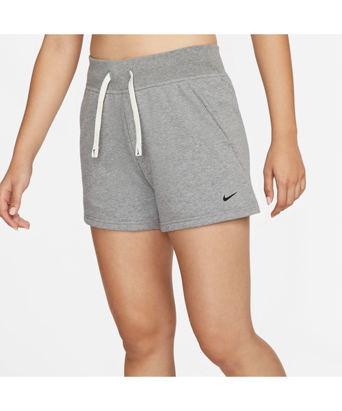 NIKE（ナイキ）の「ナイキ NIKE ナイキ ウィメンズ DRI-FIT コア フリース ショート（その他パンツ・レディース・チャコールグレー/ブラック・L/M/S/XL）」の7枚目の写真
