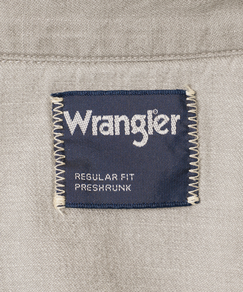 Wrangler（ラングラー）の「【WRANGLER】別注DENIMシャツ◆（シャツ/ブラウス・レディース・ネイビー/ライトグレー・LARGE/X-SMALL）」の19枚目の写真