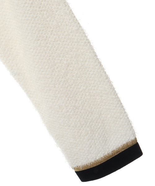 Tiara（ティアラ）の「ニットジャケット（カーディガン/ボレロ・レディース・アイボリー/ブラック・FREE）」の14枚目の写真