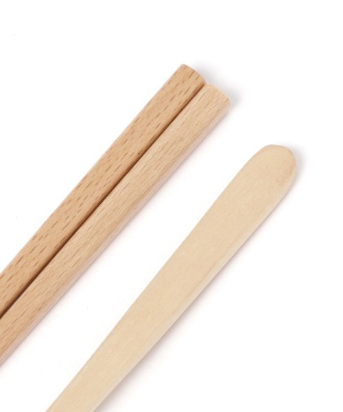 GLOBAL WORK（グローバルワーク）の「ハシ&スプーンセット/266537（カトラリー・レディース・チャコールグレー/スカイブルー/ライトベージュ・FREE）」の10枚目の写真