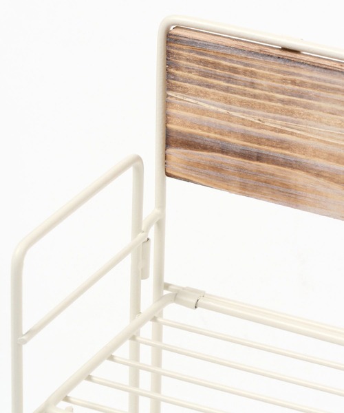 niko and...（ニコアンド）の「オリジナル折り畳みスパイスラック（キッチン収納・レディース・ホワイト/ブラック・0）」の15枚目の写真