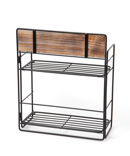 niko and...（ニコアンド）の「オリジナル折り畳みスパイスラック（キッチン収納・レディース・ホワイト/ブラック・0）」の9枚目の写真