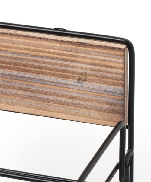 niko and...（ニコアンド）の「オリジナル折り畳みスパイスラック（キッチン収納・レディース・ホワイト/ブラック・0）」の16枚目の写真