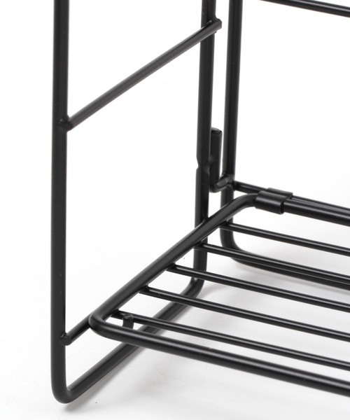 niko and...（ニコアンド）の「オリジナル折り畳みスパイスラック（キッチン収納・レディース・ホワイト/ブラック・0）」の11枚目の写真