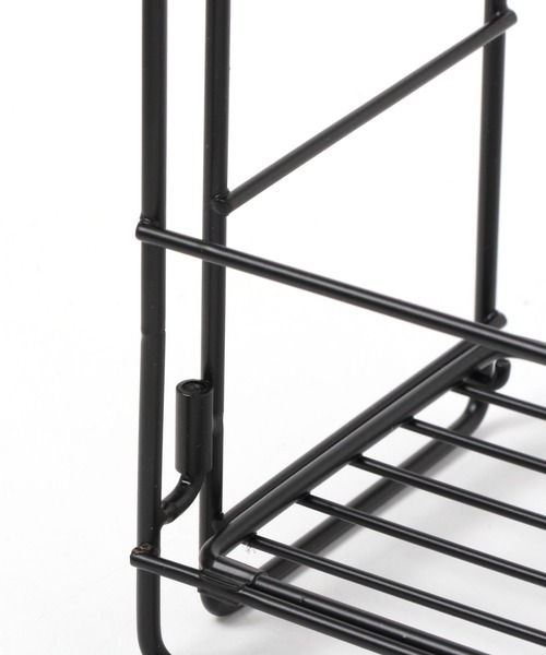 niko and...（ニコアンド）の「オリジナル折り畳みスパイスラック（キッチン収納・レディース・ホワイト/ブラック・0）」の6枚目の写真