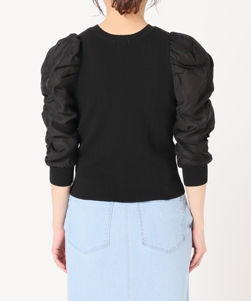 IENA（イエナ）の「ファブリックコンビリブプルオーバー（ニット/セーター・レディース・ブラック系その他/ブラック・FREE）」の20枚目の写真