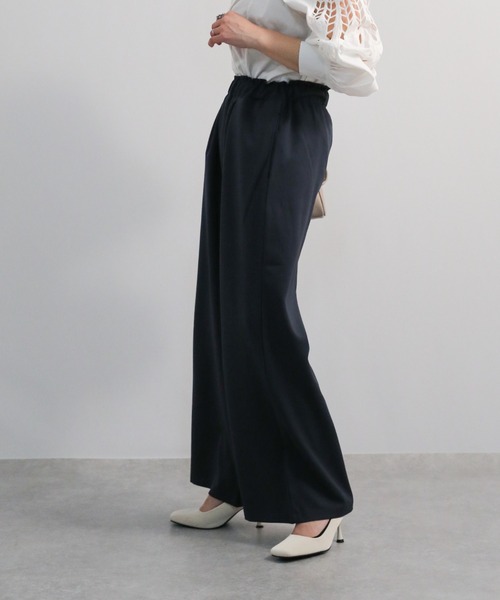 sakishimatokyo(サキシマトーキョー)の「ワイドロングパンツ(その他パンツ・レディース・ブラック/ベージュ/ブルー・FREE)」の8枚目の写真