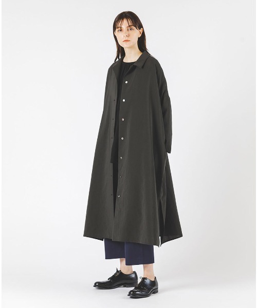 mizuiroind（ミズイロインド）の「ステンカラーコート（ステンカラー