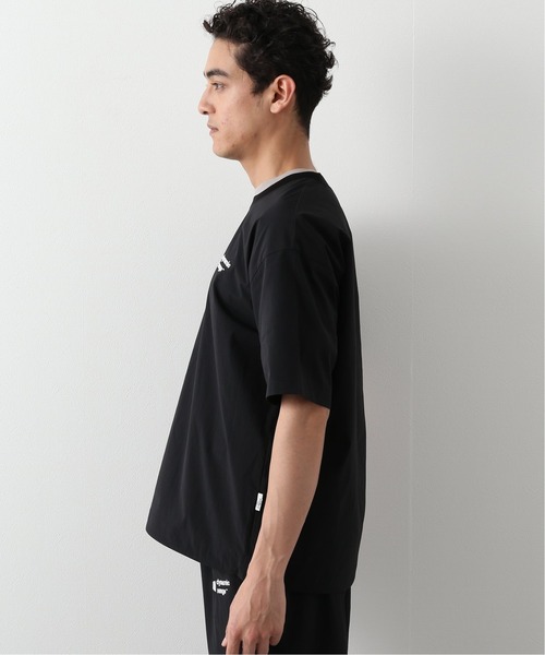 EDIFICE(エディフィス)の「《先行販売》【CLUBHAUS/Dynamic Range】別注ウォームアップTシャツ(Tシャツ/カットソー・メンズ・ホワイト/ブラック・MEDIUM/LARGE)」の18枚目の写真