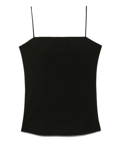 SNIDEL 黒 カップイン付きキャミトップス ONE SIZE カップインナーキャミ(ビスチェ)｜トップス｜SNIDEL(スナイデル