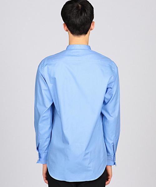 EN ROUTE（アンルート）の「ENR オックスバンドカラーシャツ●（シャツ/ブラウス・メンズ・ホワイト/ロイヤルブルー・1/2/3）」の9枚目の写真