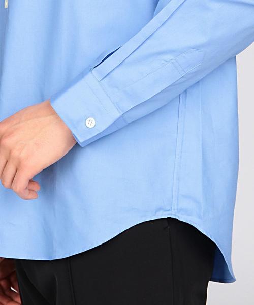 EN ROUTE（アンルート）の「ENR オックスバンドカラーシャツ●（シャツ/ブラウス・メンズ・ホワイト/ロイヤルブルー・1/2/3）」の5枚目の写真