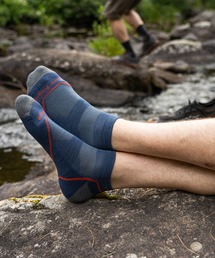 DARN TOUGH VERMONT（ダーンタフバーモント）の「【MADE IN USA】DARN TOUGH ダーンタフ Ms 1990 ライトハイカー ノーショー ライトウェイト クッション（ソックス/靴下）」