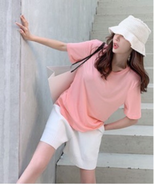 gossip!ロサンゼルス(ゴシップロサンゼルス)の「ニットショートパンツ(その他パンツ・レディース・ホワイト/レッド/ブラック・FREE)」の10枚目の写真