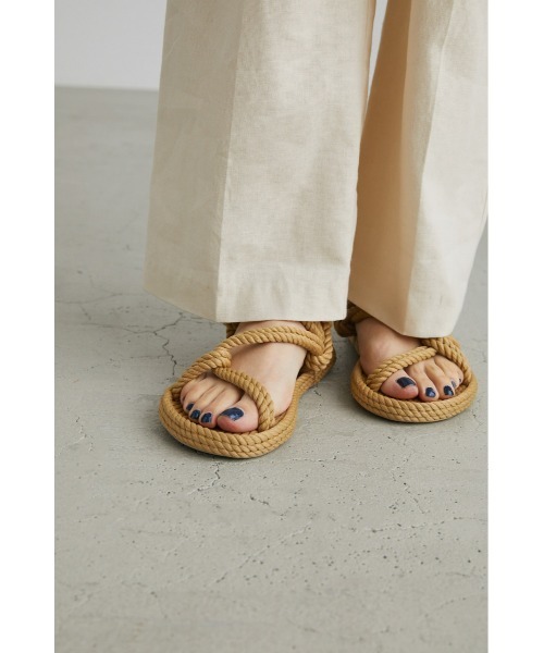 STYLEMIXER（スタイルミキサー）の「【BOHONOMAD】MYKONOS（サンダル・レディース・ブラック/カーキ/ベージュ・36/38/37）」の3枚目の写真