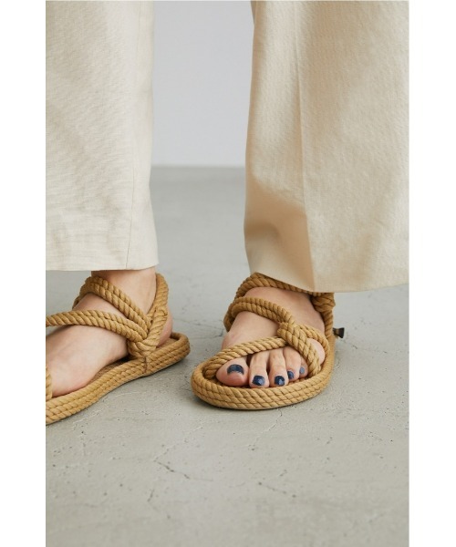 STYLEMIXER（スタイルミキサー）の「【BOHONOMAD】MYKONOS（サンダル・レディース・ブラック/カーキ/ベージュ・36/38/37）」の11枚目の写真