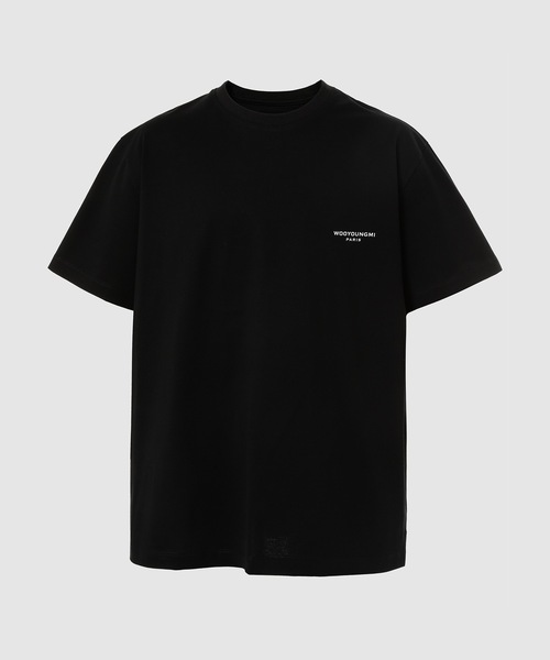 WOOYOUNGMI(ウーヨンミ)の「MENS T-SHIRT(Tシャツ/カットソー・メンズ・ホワイト/ブラック・48/50)」の2枚目の写真