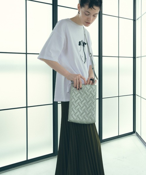 manana suerte(マニャーナスエルテ)の「キルティングショルダーバッグ(ショルダーバッグ・レディース・ブラック/シルバー/イエロー・FREE)」の8枚目の写真