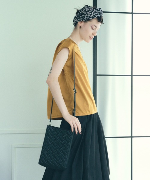 manana suerte(マニャーナスエルテ)の「キルティングショルダーバッグ(ショルダーバッグ・レディース・ブラック/シルバー/イエロー・FREE)」の18枚目の写真