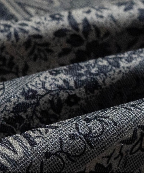 JOHN'S CLOSET（ジョンズクローゼット）の「【i】ポリピーチ 総柄プリントビッグシャツ（シャツ/ブラウス・メンズ・カーキ/ブラウン系その他/ブラウン系その他2/ベージュ系その他2/ベージュ系その他/グリーン系その他・MEDIUM/X-LARGE/LARGE）」の14枚目の写真