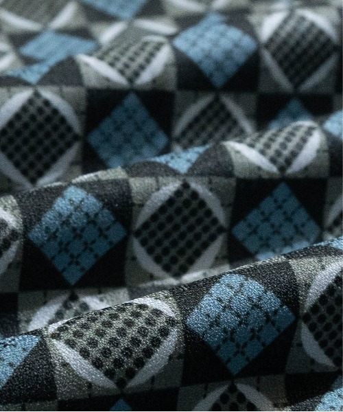 JOHN'S CLOSET（ジョンズクローゼット）の「【i】ポリピーチ 総柄プリントビッグシャツ（シャツ/ブラウス・メンズ・カーキ/ブラウン系その他/ブラウン系その他2/ベージュ系その他2/ベージュ系その他/グリーン系その他・MEDIUM/X-LARGE/LARGE）」の12枚目の写真