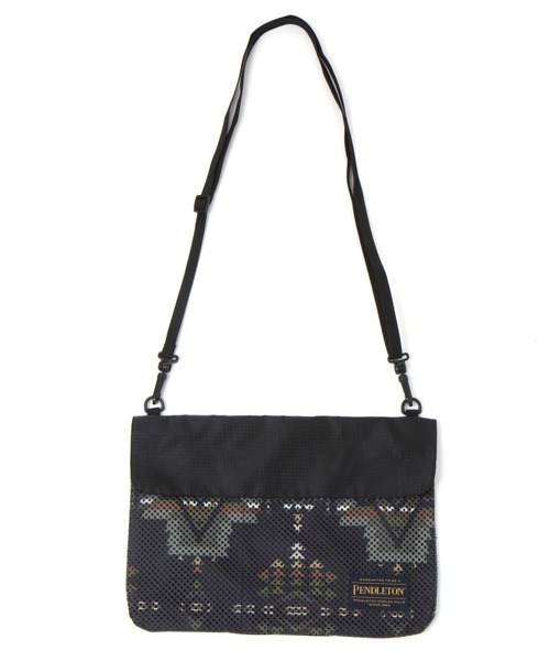 PENDLETON（ペンドルトン）の「【PENDLETON(ペンドルトン)】サコッシュ（ハンドバッグ・メンズ・ブラック/ベージュ・FREE）」の2枚目の写真